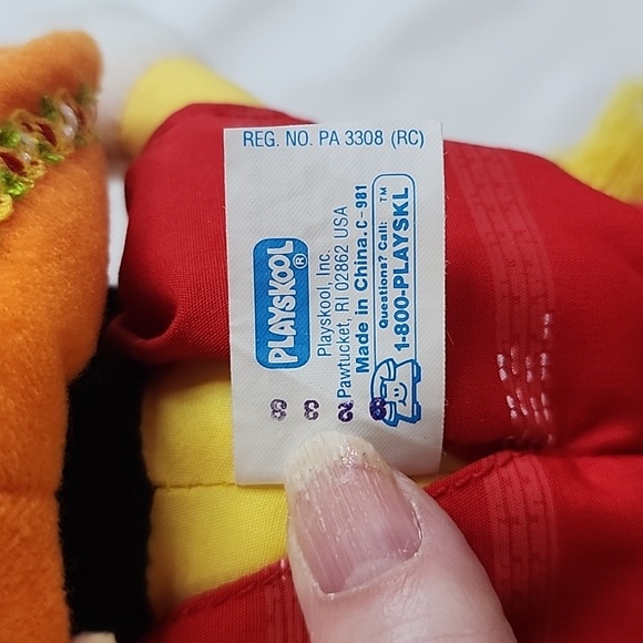 NWOT Vintage Playskool Spanish Goofy Plush Doll - Picture 7 of 10